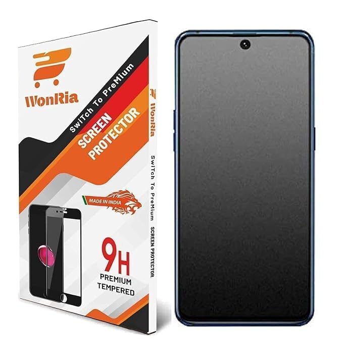 Image of WonRia Pack 1- Matte Screen Guard Protector for Mi 15 | Xiaomi 15 5G Matte Tempered Glass Edge to Edge [Anti-FingerPrint | Anti-Glare | Shinning Border] - (Made of Glass)