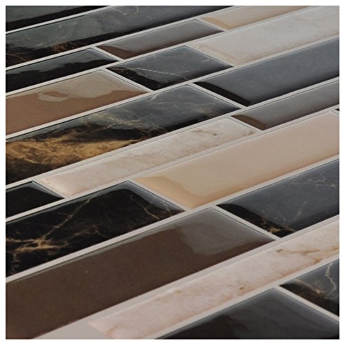 Art3D A17024 6-Pack Peel And Stick Vinyl Sticker Kitchen Backsplash Tiles thumb #6