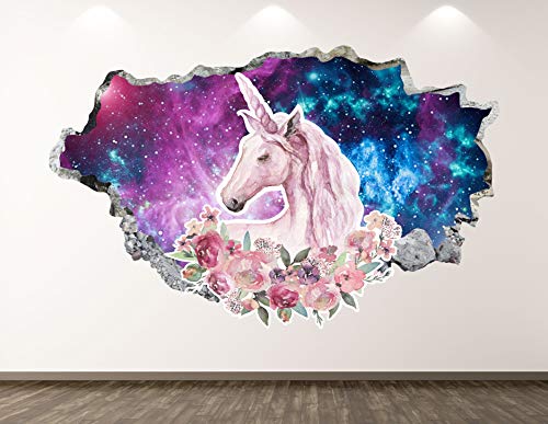 Vinilo Decorativo Unicornio 22 x 14 pulgadas