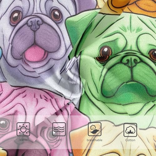 Fun Print Girls Underwear Toddler 2t Cotton Cute Panties Girl Colorful Cartoon Pugs Undies Kids Briefs3