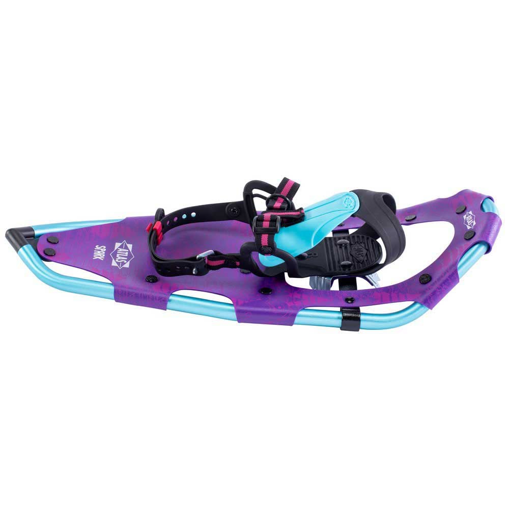 ATLAS 16E0013 - Raquetas de Nieve Unisex Juvenil, Color Morado