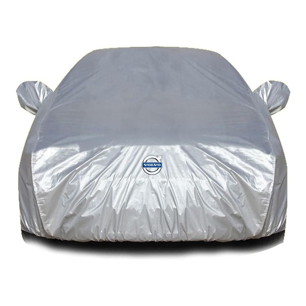 Autohoes Voor Volvo XC90 T5 T6 T8 B5 2017-2023 | Oxford waterdichte outdoor autohoezen regen sneeuw,Stofbescherming UV-bescherming,voor Winteropslag Buiten,Met Opbergtas En Elastisch Windkoord (Color