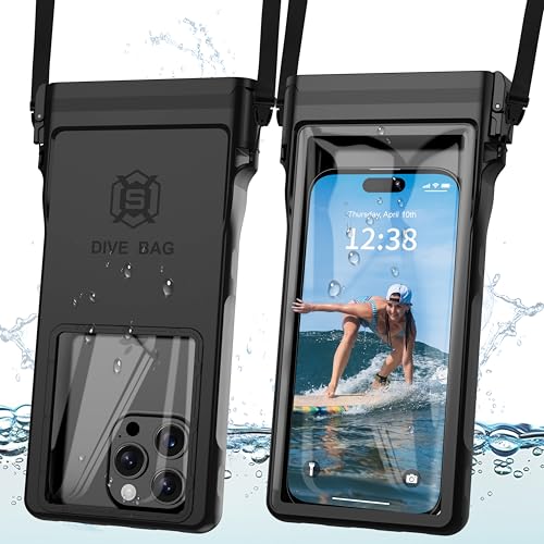 GOLDJU Waterproof Phone Case, Underwater Diving Phone Case for Snorkeling,IPX8 Waterproof Phone...