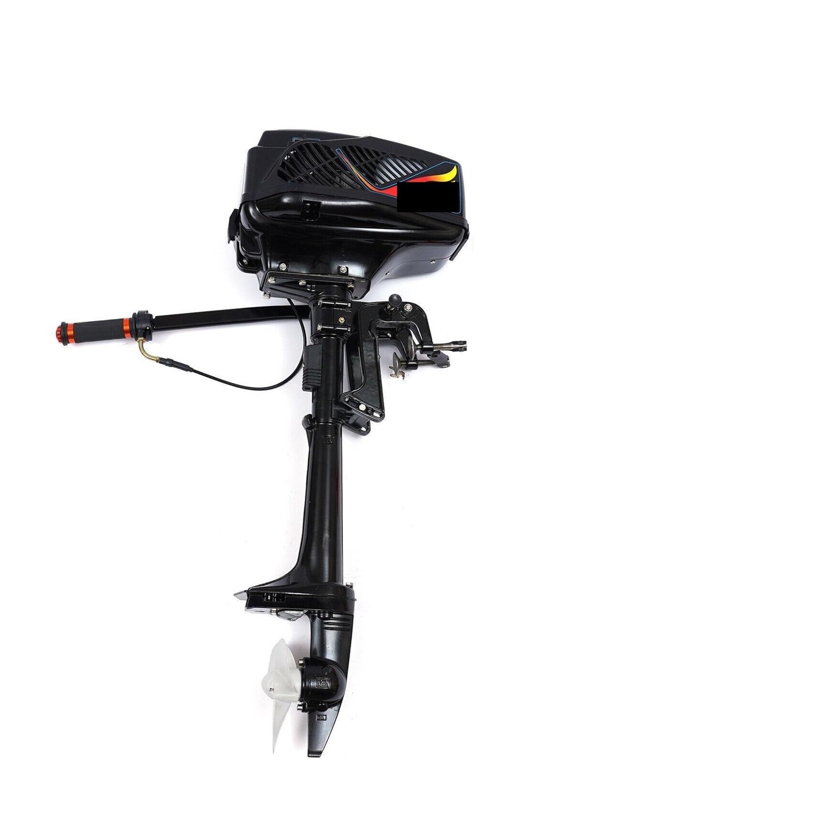 CVFRDD Boat Motor, 2 Stroke 3.6 Horsepower Heavy Duty Outboard Motor， Boat Engine ，CDI With Water Cooling System 55cc .6KW