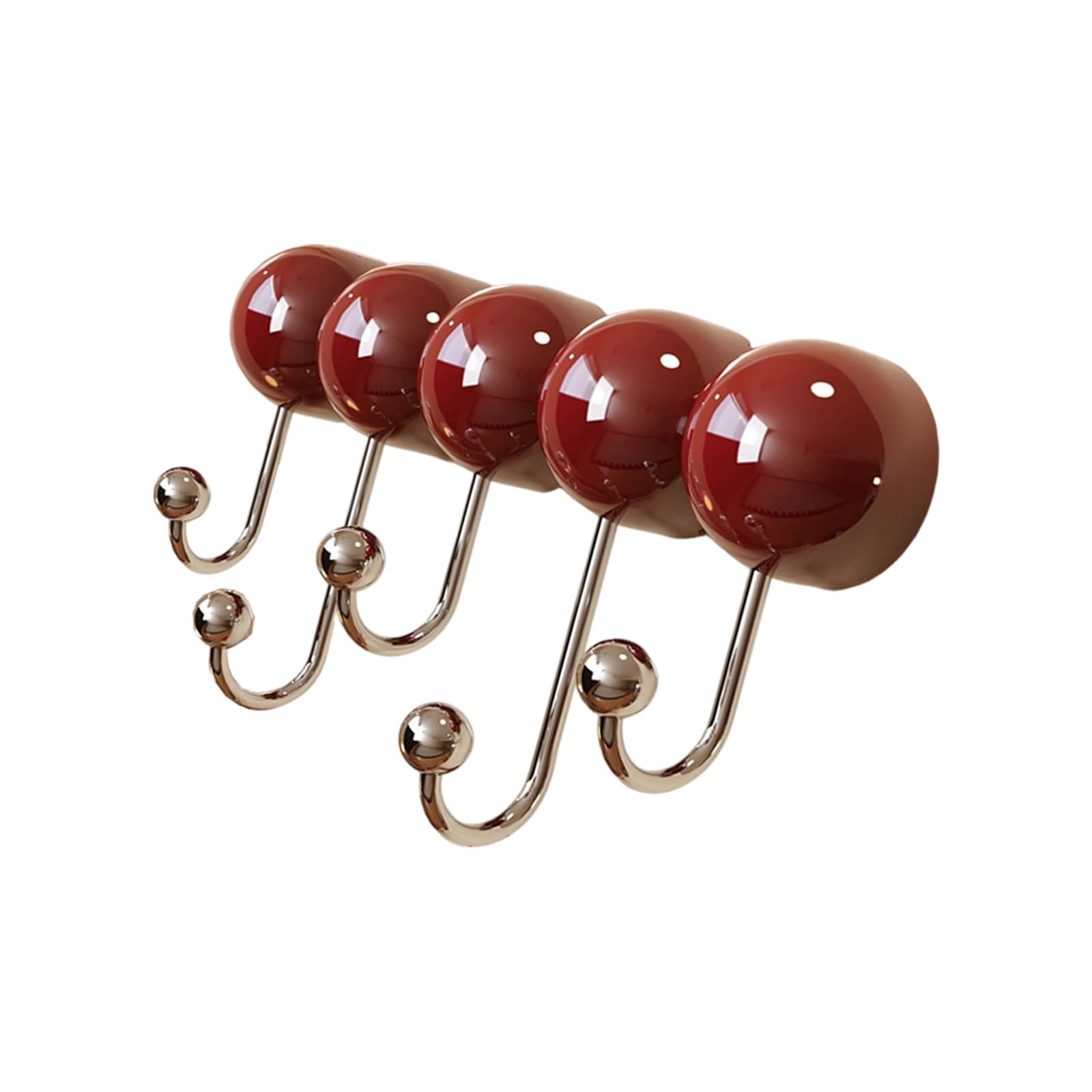 Jazuaiao Space Efficient Suction Cup Hook for Vertical Mounting to Living Rooms Kitchens by Holding Various Household Goods Strong Suction Cup Hook