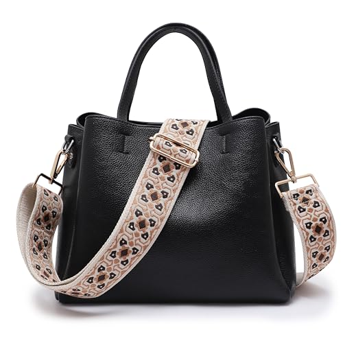 Image of Canvas Crossbody Strap for Handbags - Wide Adjustable Shoulder Strap Replacement