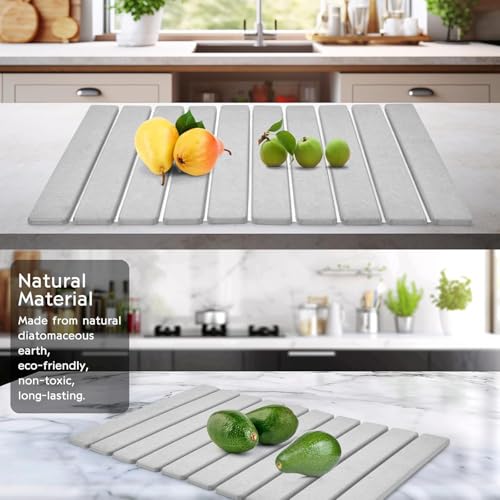 Alfombrillas de cocina absorbentes para secar platos duraderas y sostenibles 4