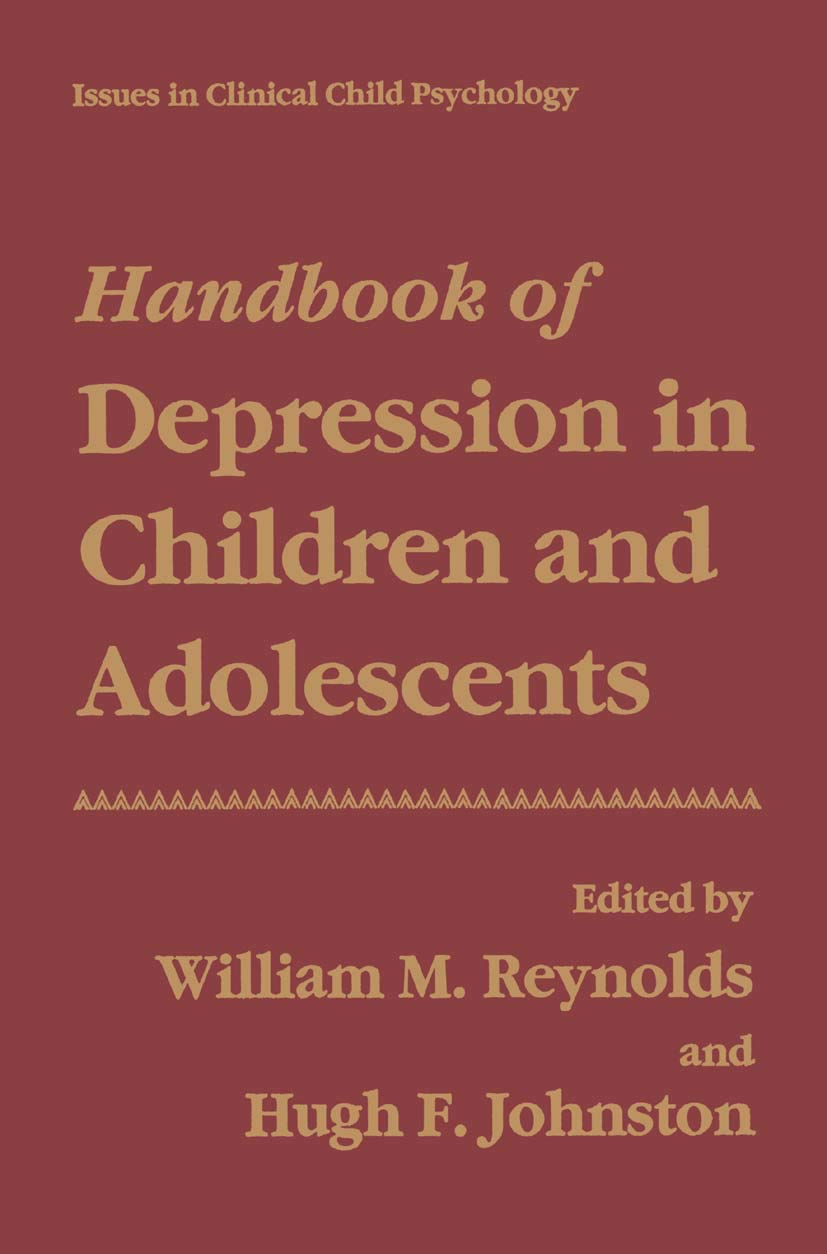 Handbook of Depression in Children and Adolescents (Issues in Clinical ...