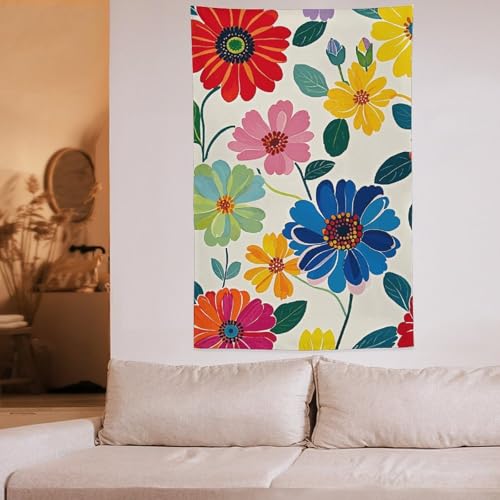 Tapisserie murale solution mur vide décoration douce chambre coucher - 6
