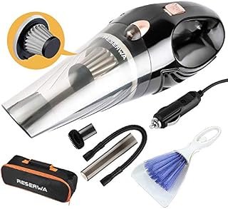 Reserwa [5th Gen] Car Vacuum 12V 106W Car Vacuum Cleaner 4500PA Much Stronger