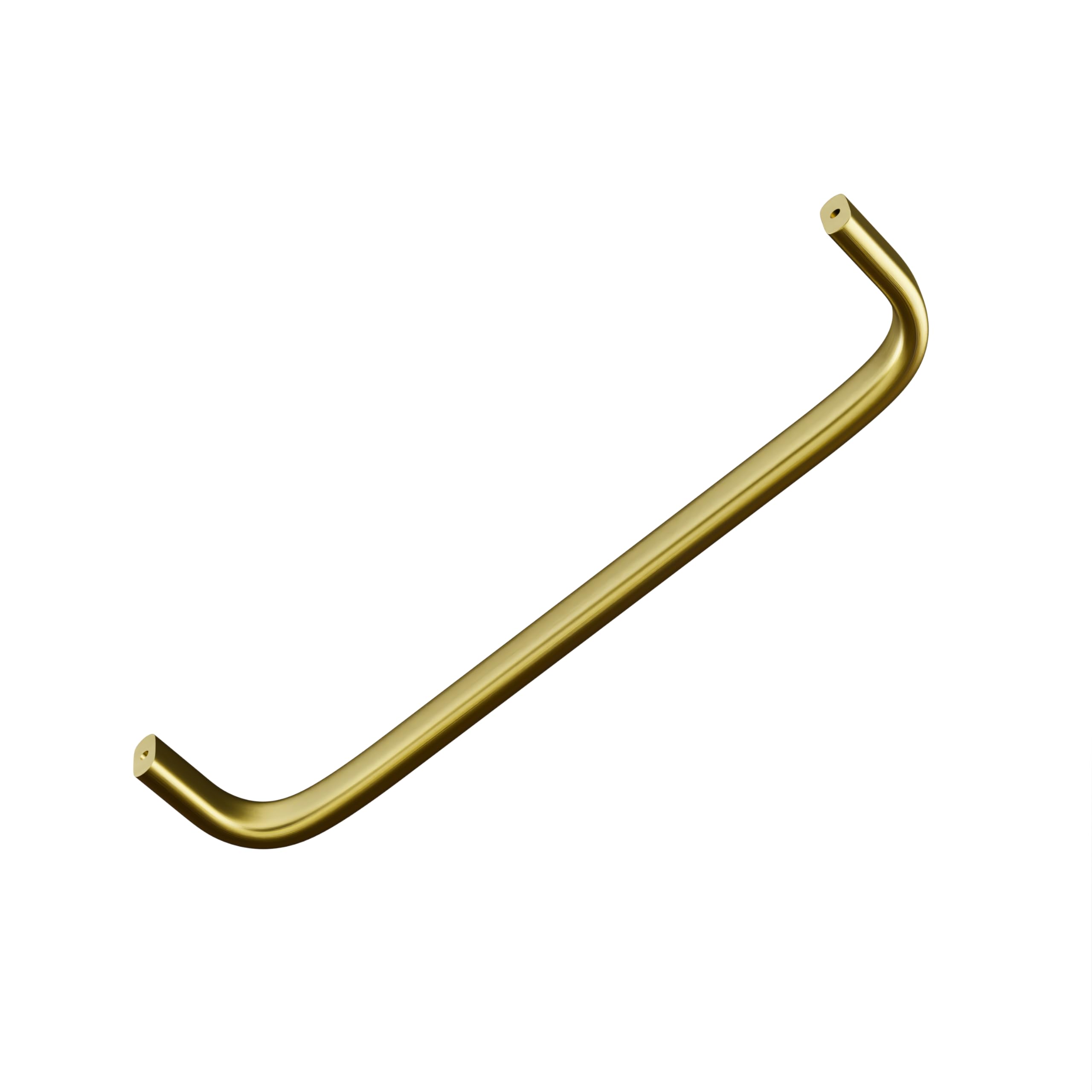 Atlantic Stainless Steel Capsule D Dwawer Cabinet Handles 4 Inch (Total Length 105 mm, Hole to Hole 95 mm, Antique Finish) Pack of 10 Pieces, Pull Handle 1