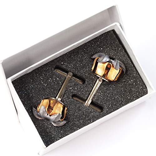 .40 S&W Cufflinks by Bullet Bouquets (Size Medium)3