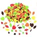 540pcs Fall Leaf Stickers Self-Adhesive Foam Maple Leaves Craft EVA Stickers Autumn Leaf Shapes Stickers for Art Craft Thanksgiving Party Decoration and Supplies