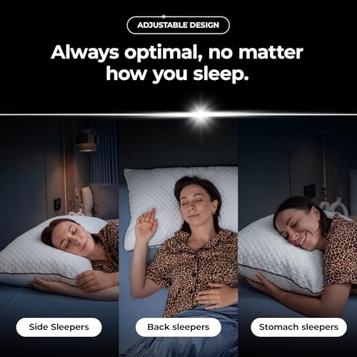 Almohada Espuma Viscoelástica Ajustable Tamaño Queen miniatura 4