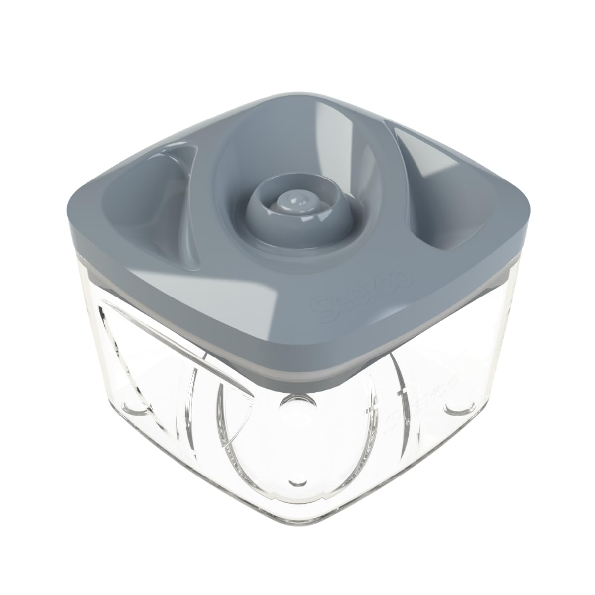 DAFI Zestaw dzbanek szklany Crystal LED 2 l czarny + SeeYoo Set3 pojemiki próżniowe z pompką kolor stalowy - Bez BPA - Poprawa jakości wody - Filtr węglowy - Przechowywanie żywności