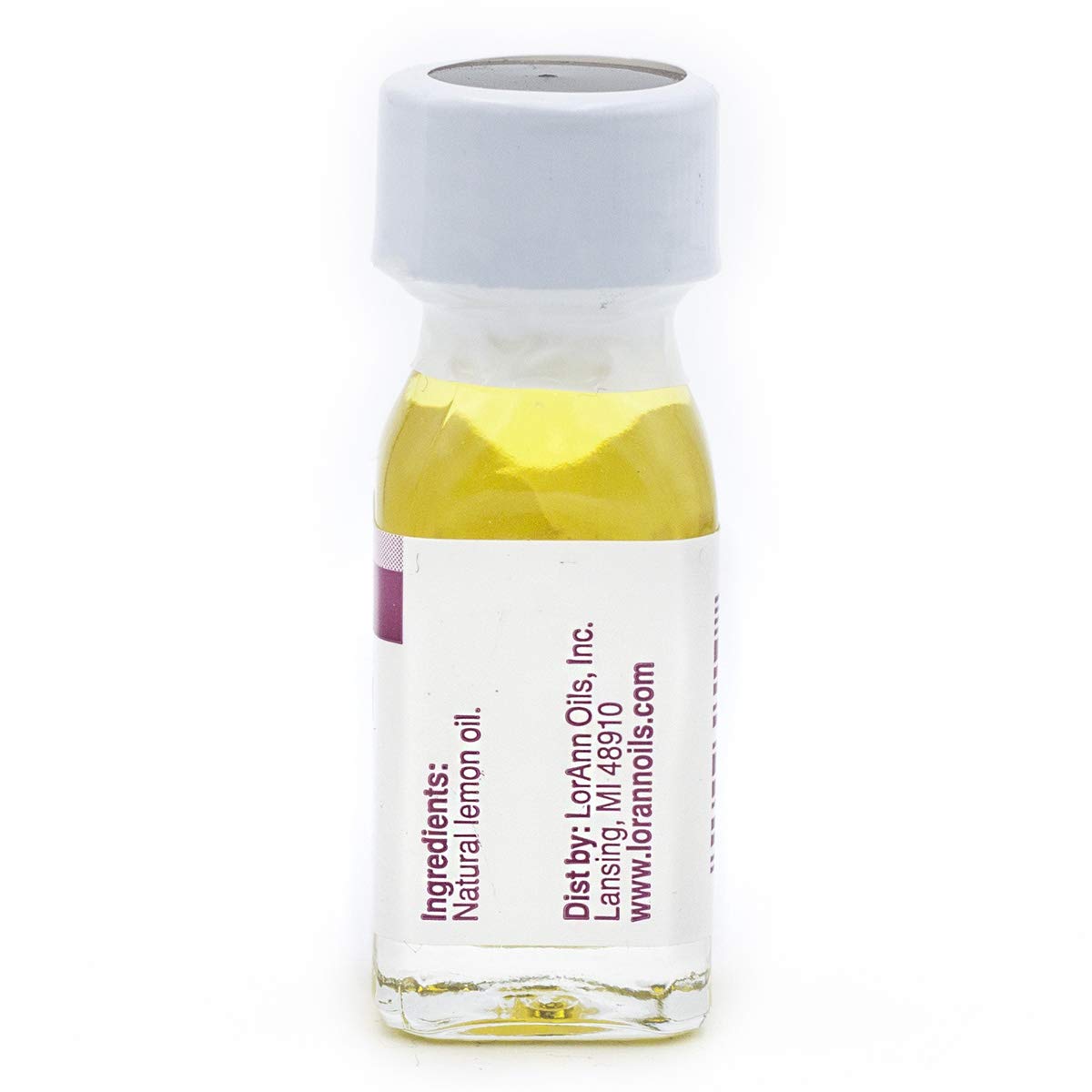 LorAnn Lemon Oil SS, Natural Flavor, 1 dram (.0125 fl oz - 3.7ml - 1 teaspoon) - 24 pack