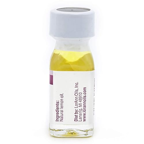 Miniatura 6 de LorAnn Lemon Oil SS, sabor natural, 1 dram (0.0125 fl oz - 0.1 fl oz - 1 cucharadita)