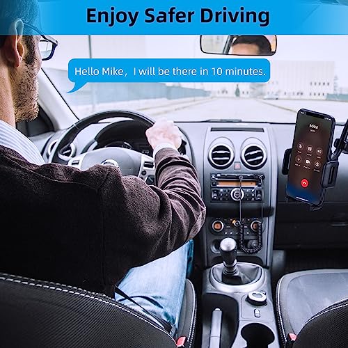 ZIOCOM Adattatore Aux per auto, ricevitore USB