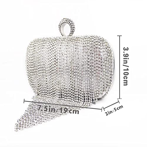 Image of Womens Evening Clutch Bag Designer Evening Handbag Hand Bag,Lady Party Wedding Clutch Purse, Great Gift Choice | Hand Bag