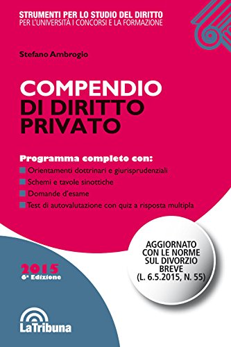 Compendio di diritto privato Compendio di diritto privato