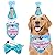 BIPY Dog 1st Birthday Hat Bandana Bowtie for Girls Boys Small Medium Dogs Cats Costumes Headwear