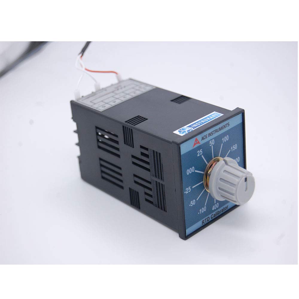 RTD Temperature Calibrator for Field Temperature Indicators, Temperature Controllers, PID Controllers, Flameproof Temperature Indicators Model: AI-CAL-404