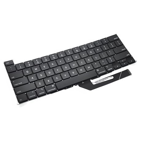 Padarsey Replacement Backlight Backlit Keyboard Compatible with MacBook Pro 16 inch with Touch Bar A2141 Released 2019 US Layout+Keyboard Screws+Screwdriver