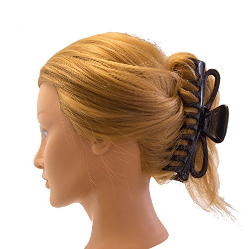 1Stk grande pinza per capelli fiocco 14,5 x 5 cm