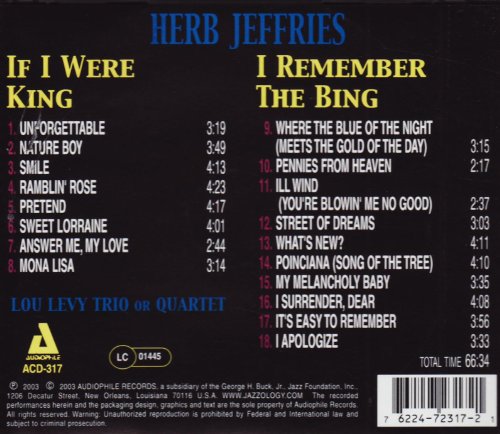 If I Were King/I Remember The Bing