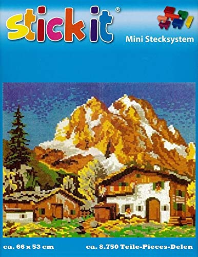 stickit Mini Stecksystem Berghütte ca. 8.750 Teile Nr. 41211
