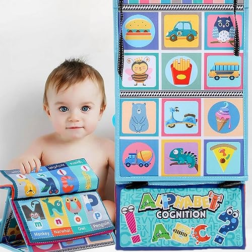 NGUMMS Livro de sensorial,Livros de | Brinquedo de espelho com sensor dobrável para crianças de 0 a