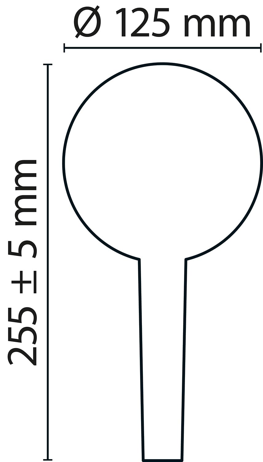 Art. R51845 Soffione quadrato 300 mm Inox, anticalcare con braccio doccia tondo a parete 350 mm
