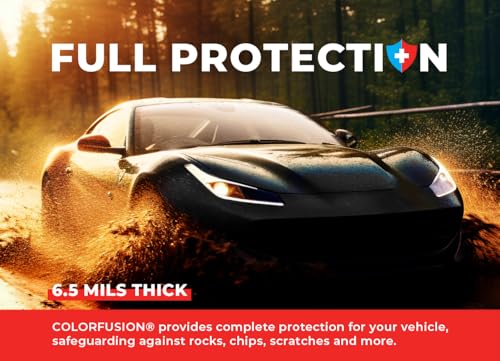 Image of ColorFusion PPF by VViViD, Gloss Cosmic Blue Dry Apply PPF Vinyl Car Wrap Roll 20ft x 5ft