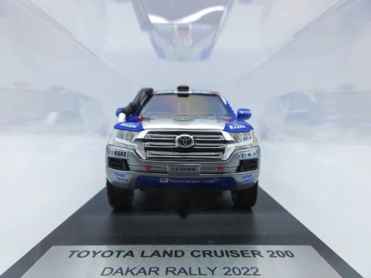 トヨタ ランドクルーザー 200 ダカールラリー 2022  ミニカー 1/43 トヨタ ランドクルーザー 200 ダカールラリー 2022 ミニカー 1