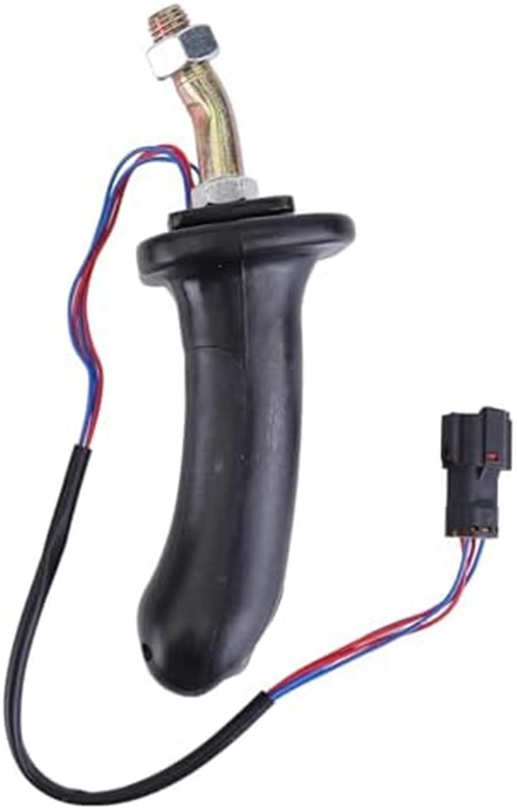 2 szt. uchwyt joysticka do koparki 2186, do ładowarki gąsienicowej Caterpillar 216B 216 216B Serie 216B3 226 226B 226B3 2 przyciskowy uchwyt joysticka do koparki zestaw 2186118, CA2186118, 218
