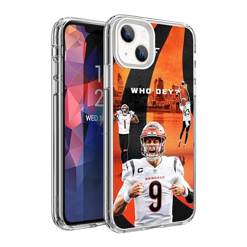 Coque iPhone 14 protection intégrale durable TPU antichoc Jacksonville-Burrow-2