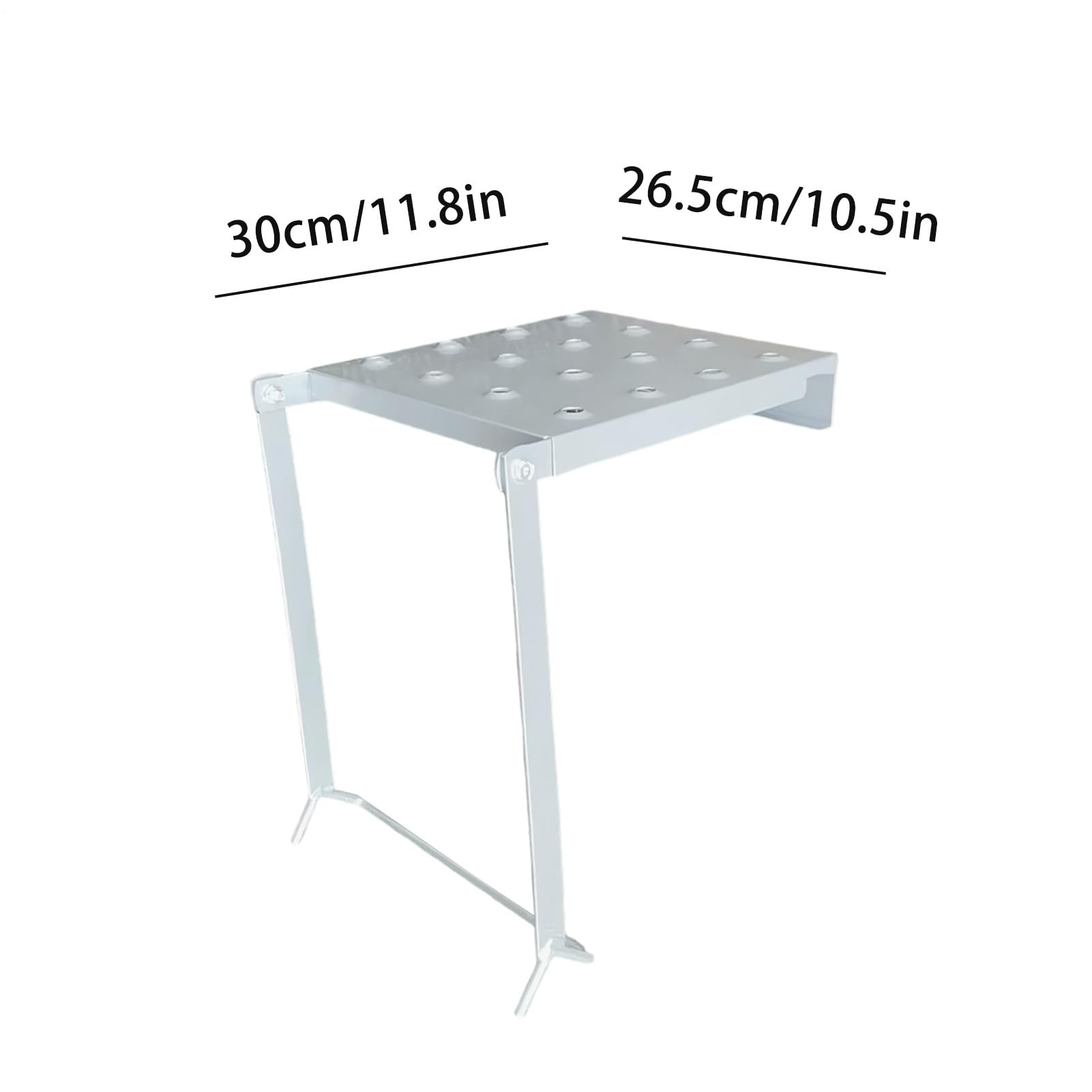 Piattaforme Resistente Regolabile Ripiegabile Antiscivolo Attrezzo per Casa | Piattaforme di Lavoro Regolabili Per Esterno Cortile Patio Riparazioni Casa Soffitto Garage Officina