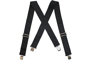 Melo Tough 2" Heavy-Duty Suspenders: Superior Craftsmanship for Demanding Tradespeople