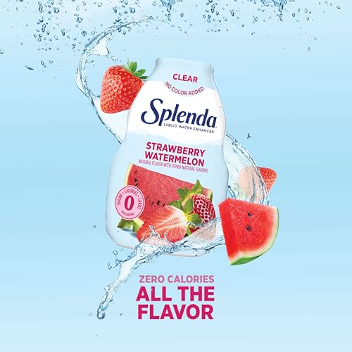Image of SPLENDA Liquid Water Enhancer, Strawberry Watermelon Clear, 3.11 Fl Oz