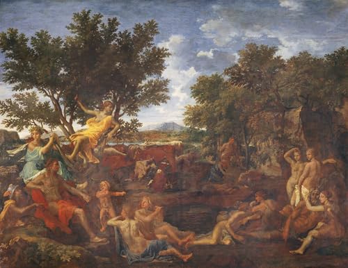Cuadro Apolo y Dafne impresiones de lienzo para dormitorio elegante 60x90