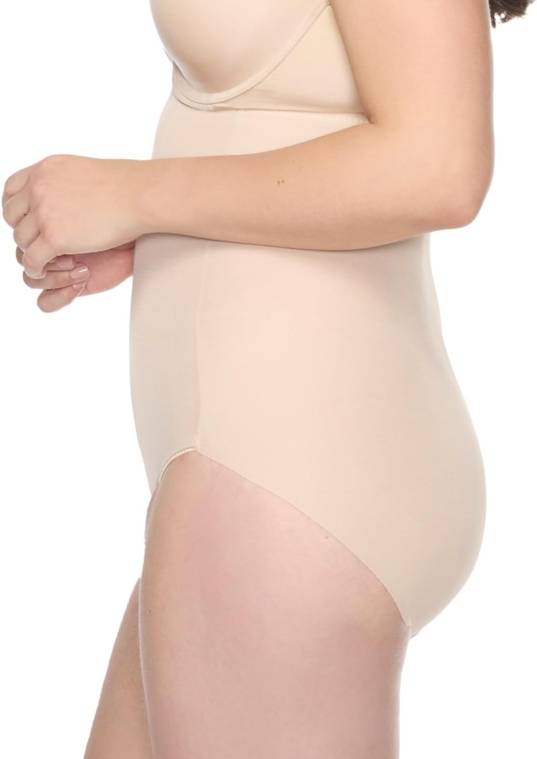 Naomi and Nicole Women's Plus-Size Unbelievable Comfort Plus Hi Waist Brief - Image 2