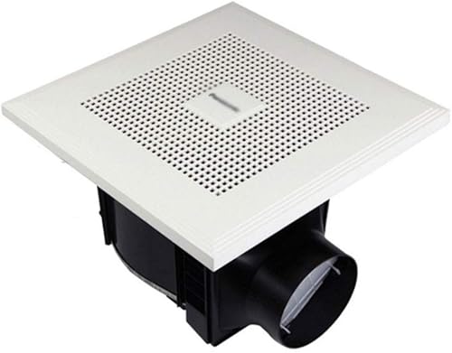 ZCMEB - Ventilador de escape para ventana de pared baño ventilador de ventilación ABS extractor de techo de cocina ventilador de ventilación