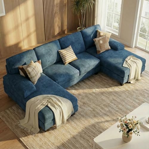 Homall Modular Sectional U Shaped Sofa Couches for Living Room, Comfy...