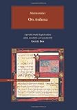 On Asthma, Volume 1 (Volume 1) (Medical Works of Moses Maimonides)