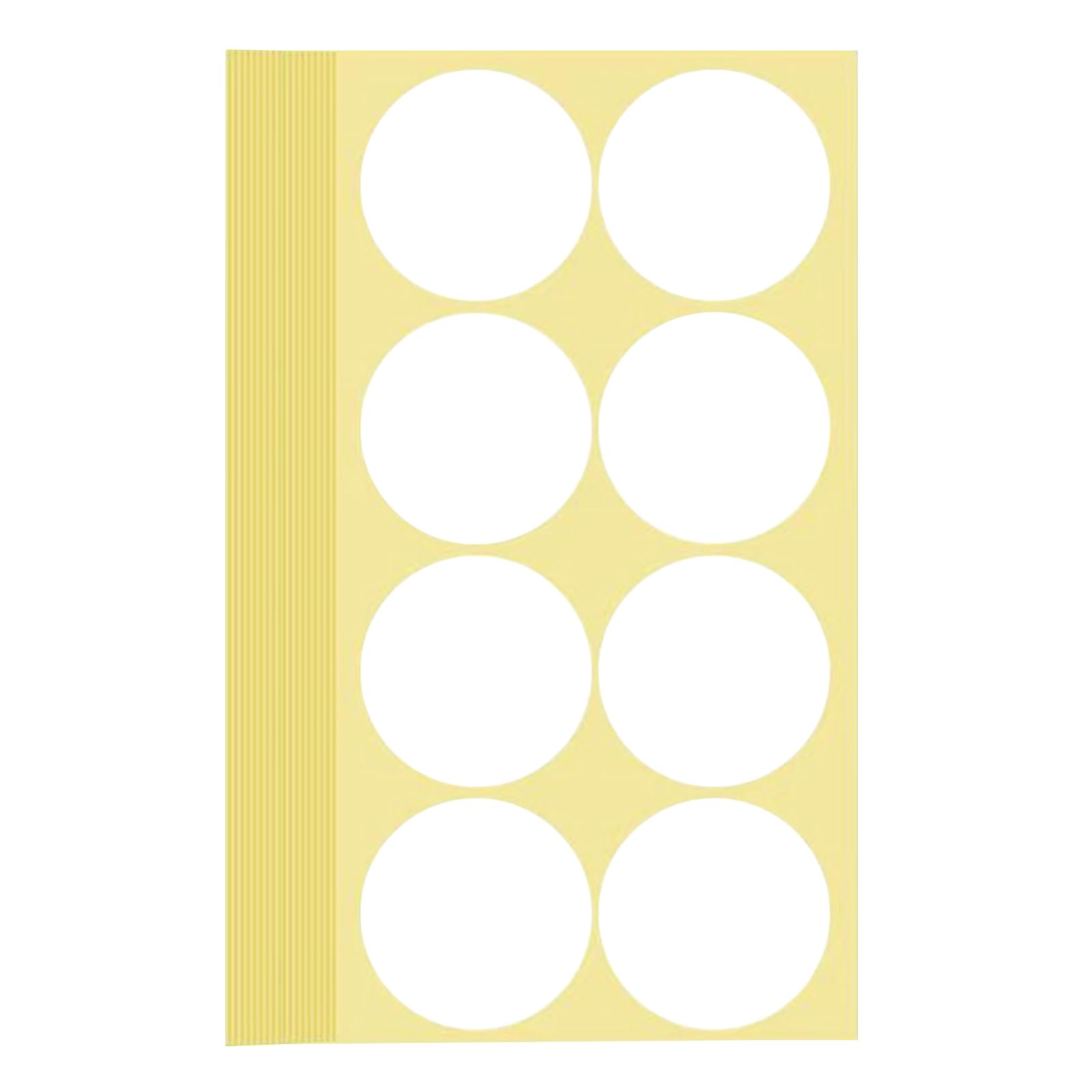 240 Pieces Coloured Dot Stickers White, 50 mm Sticky Round Color Coding Labels, 2" inch Self Adhesive Circle Price Stickers Dot Labels for Office, School, Calendar, Organizing