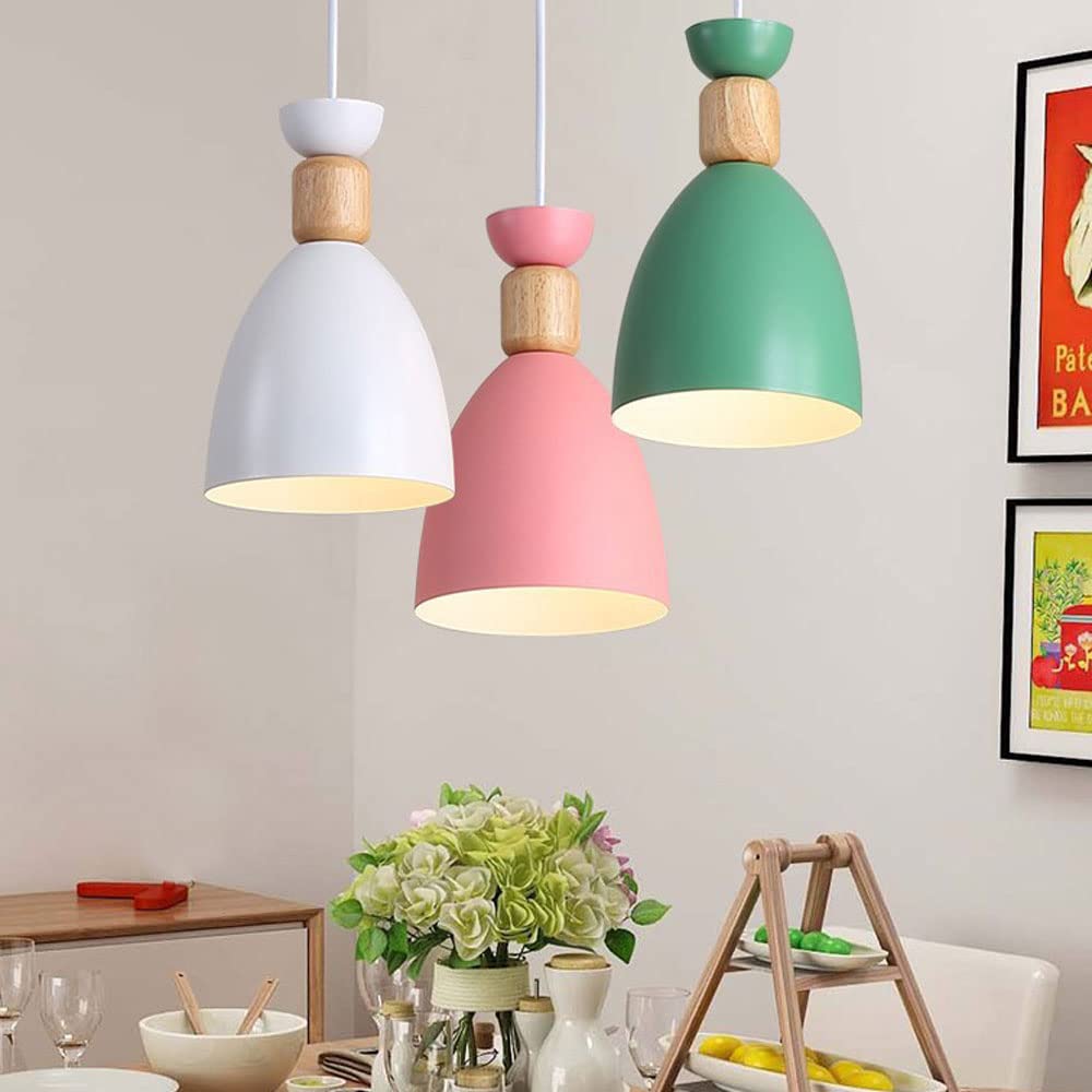 Mini Lampe à Suspension Noire, Lot De 3 Lampes à Suspension à Tête Unique De Ferme, Lampe à Suspension Industrielle Rétro Pour îlot De Cuisine, Salle