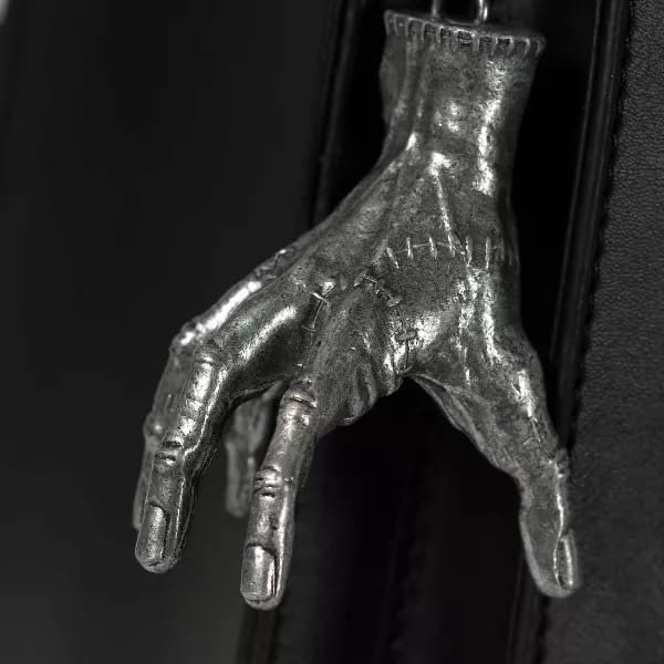 Wednesday Nevermore Mini Backpack Cosplay Adult Bag With Thing Charm3