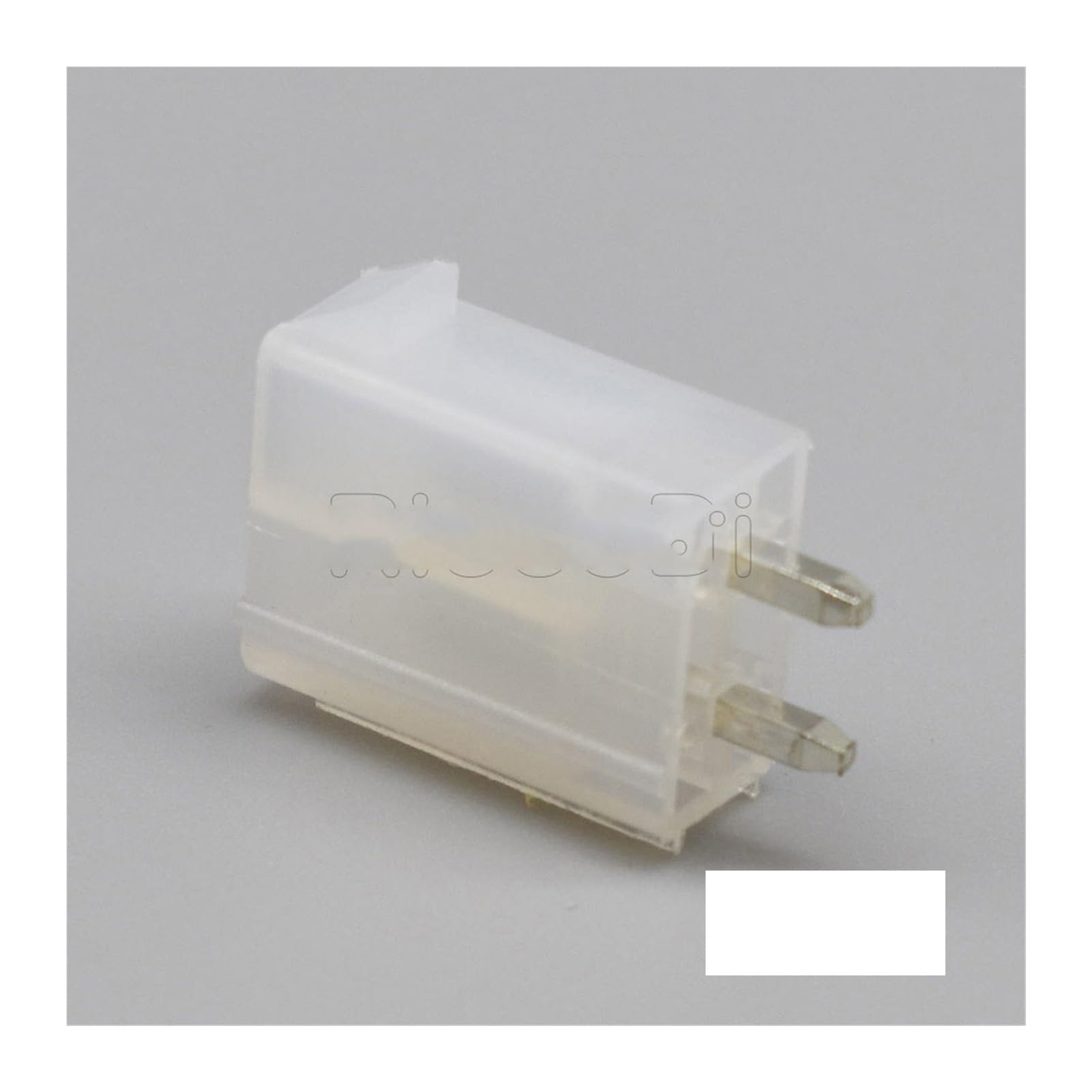 Connecteur MOLEX 4,2 Mm Pitch - 2 Pins, Double Rangée, Transparent/noir, Pour Ordinateur, Compatible ATX (lot 5 Pièces) - 9