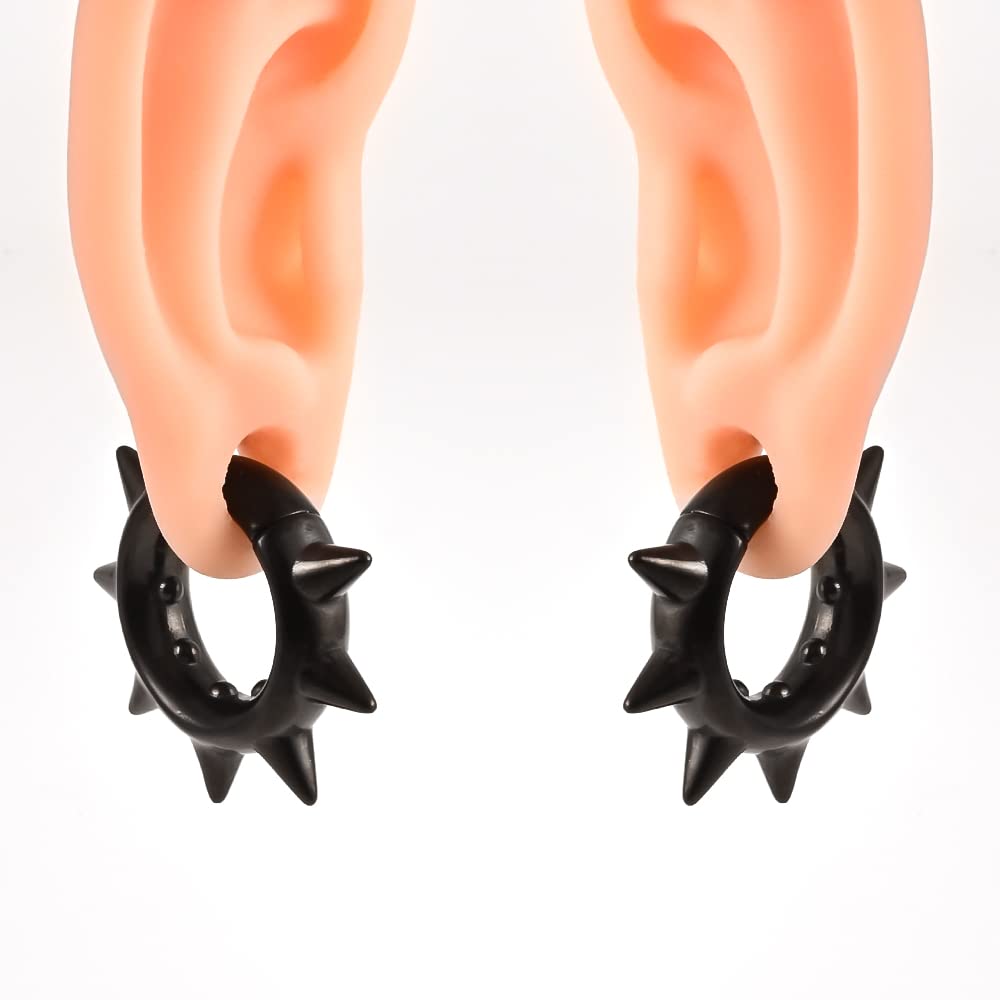 Vankula Pesos Dilataciones Orejas 1 Pare dilatador túnel Aro con Cono acero inoxidable Expansaor Piercing para Hombre Mujer 6mm 8mm