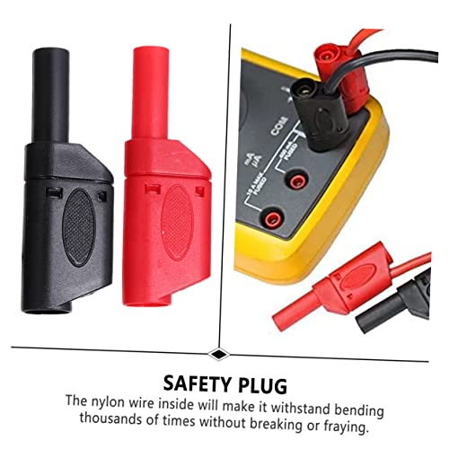 30 Pçs Plugue Banana Terminal De Banana Isolado Banana 4 Mm Conectores De Pinos De Banana Jack Conec